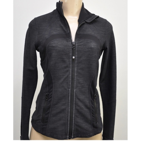 lululemon athletica Jackets & Blazers - Lululemon Define Jacket Size 6 Black Slub Denim